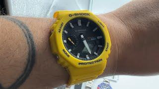 Casio G-Shock GA-B2100 (Yellow "Casioak") Unboxing