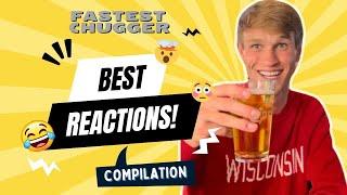 Best Reactions to TikTok’s Fastest Chugger | Jalen Franko