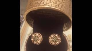 22k Elegant Earring E187 www.forever22karat.com