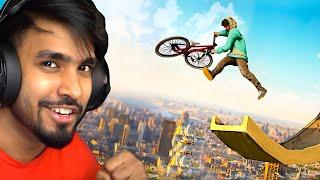 I BECAME A PRO CYCLE STUNT MAN | TECHNO GAMERZ