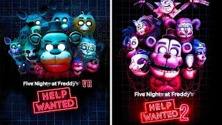 Five Nights at Freddy's: HELP WANTED 1 & 2 | ALL ENDINGS | Full Game Walkthrough | No Commentary