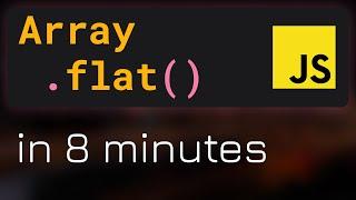 #53 Array.flat() & Array.flatMap() in JavaScript - JavaScript Array Methods (Hindi)