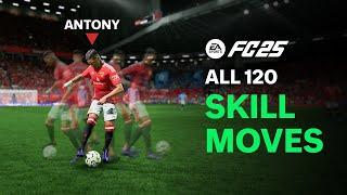 EA FC 25 ALL SKILLS TUTORIAL (w/ controller overlay) | Xbox & Playstation | 4K 60FPS