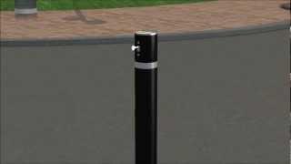 Installing Series R-8400 Retractable Bollards