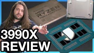 AMD Threadripper 3990X CPU Review | Code Compile, Render, & Compression