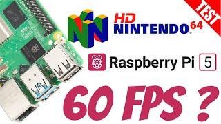 TEST RASPBERRY PI 5 : NINTENDO 64 (en 1080p) à 60FPS ?! | RECALBOX TESTS