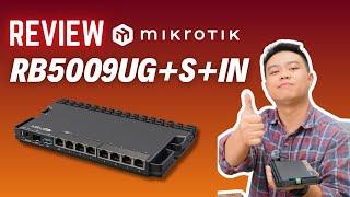 MikroTik RB5009UG+S+IN ngon đấy!!! Ae đã có chưa??? | Việt Tuấn Review