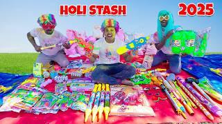 Biggest Holi Stash 2025 Worth ₹1,00,000  హోలికి తగ్గేదేలే... Telugu Experiments