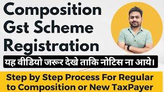 Composition Gst Registration | GST Registration Composition Scheme | Composition GST Scheme