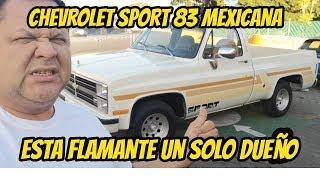 chevrolet pick up sport 83  Mexicana VENDIDA