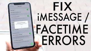 FIX iMessage / FaceTime Activation Error! (2020)