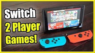 How to Play 2 Player Coop Games on Nintendo Switch (Joy Con Tutorial!)
