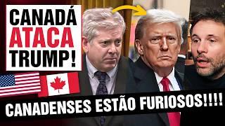 CANADÁ CONTRA-ATACA EUA: Deputado canadense DESTRÓI Trump em discurso no plenário  CD News