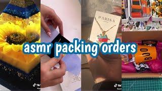 asmr packing orders | tiktok compilation