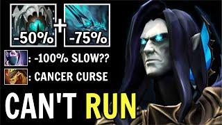 Most Cancer Curse 100% SLOW Skadi Abaddon Carry vs TA Top 50 MMR Epic Late Game Battle WTF Dota 2