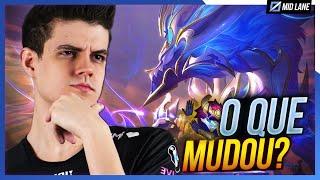 Primeira vez de AURELION SOL na "NOVA TEMPORADA"! Mudou algo para o dragão?! 