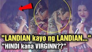 [FULL] NAPAGALITAN si SARAH Geronimo ni MS REGINE VELASQUEZ dahil sa LANDIAN NG LANDIAN sa STAGE..