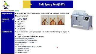 Salt Spray Test, Corrosion Resistance Test Specification | Know to More