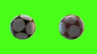 Football [ Free ] Green Screen Animation [ Video Play 3D ]