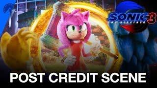 SONIC 3 POST CREDIT LEAKED SCENE!!!(Amy rose)