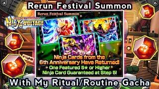 Rerun Festival Summon with My Gacha Ritual/Routine (2024) | Naruto X Boruto Ninja Voltage