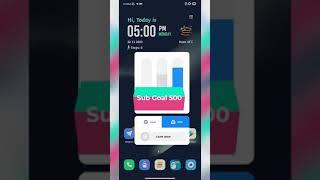 Miui 12 / miui 12.5 themes || miui amoled best miui notification panel theme || #shorts #short