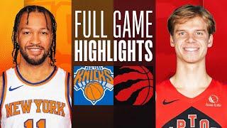 KNICKS at RAPTORS | FULL GAME HIGHLIGHTS | March 27, 2024