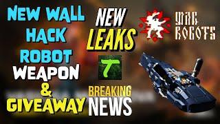 [WR] War Robots Breaking News New Wall Hack Robot, Weapon & Giveaway #WRwinTyphon2