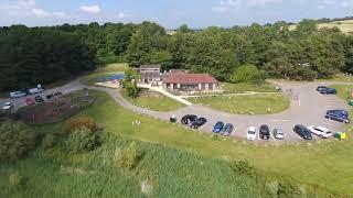 Chew Valley Lake and Salt & Malt restaurant filmed with drone by #BathDroneBoy (June 2020)