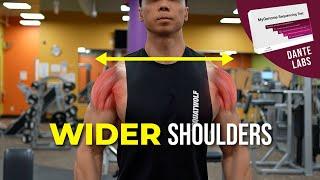 6 BEST Exercise For WIDER Shoulders - Dante Labs
