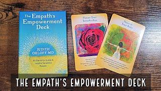 The Empath's Empowerment Deck | Flip Through and Review