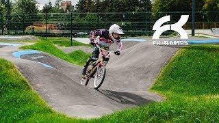 Асфальтовый памп трек #FKramps в Черкизово, Москва | Asphalt pumptrack in Cherkizovo, Moscow