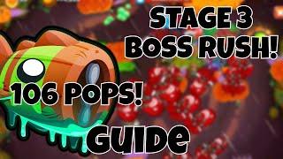 100+ POPS EASY CARVED BLOONARIUS GUIDE! BTD6 BOSS RUSH STAGE 3