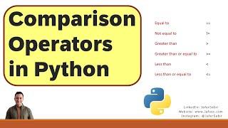 Python Comparison Operators