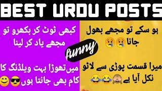 BEST URDU POSTS AND STATUS 2019 FOR FACEBOOK AND WHATSAPP | FUNNY AND CRAZY