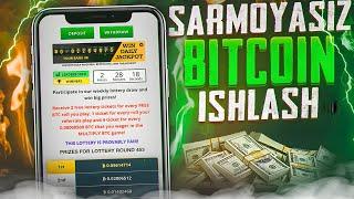 Sarmoyasiz Bitcoin ishlash uchun eng zo'r sayt 2024 | Internetda Sarmoyasiz pul ishlash 2024