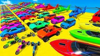 GTA V Mods Ultimate Stunt Car Racing Challenge  SPIDER-MAN With Amazing Super Auto Racing Car & SUV