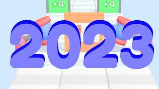 SCALE NUMBER vs NUMBER RUN — 2023 vs 99,999 Infinity Run (Gameplay)