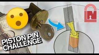 Piston Pin Challenge Lock - What a Beast!