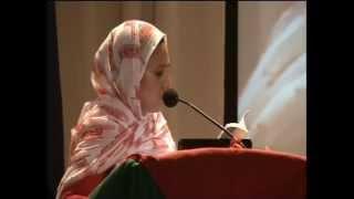 Intervención de la poetisa saharaui Fatma Galia en la 39ª EUCOCO