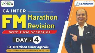 CA Inter FM Marathon Revision with Case Scenarios - DAY 4