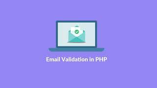 Email Validation in PHP