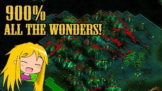 All the Wonders! - 900% Survival - They Are Billions - No Pause