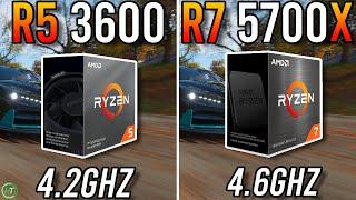 Ryzen 5 3600 vs Ryzen 7 5700X - Should You Upgrade?