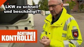 "RICHTIG SCHNELL!"  Ramponierter LKW fix unterwegs! |1/2| Kabel Eins | Achtung Kontrolle