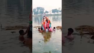 maa saraswati k visarjan ho gaya 2023 || #sarswati #visarjan #shorts #trending #youtubeshorts