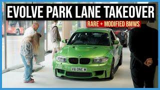 We Flew to London to check out BMW's best Showroom (Evolve Automotive Park Lane Takeover)