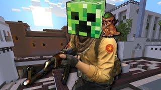 Counter-Strike but it's Minecraft