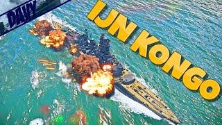 WAR THUNDER GAMEPLAY IJN KONGO LA CORAZZATA GIAPPONESE INSIEME AL BOMBARDIERE RENZAN!