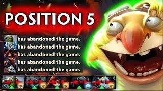 HOW TO MAKE YOUR ENEMY QUIT RAGE WITH TECHIES POSITION 5 | Techies Official